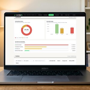 Small Business Finance Tracker — Expenses, Invoices & Cash Flow Dashboard | Interactive, Works Offline, No Spreadsheet Skills image 4