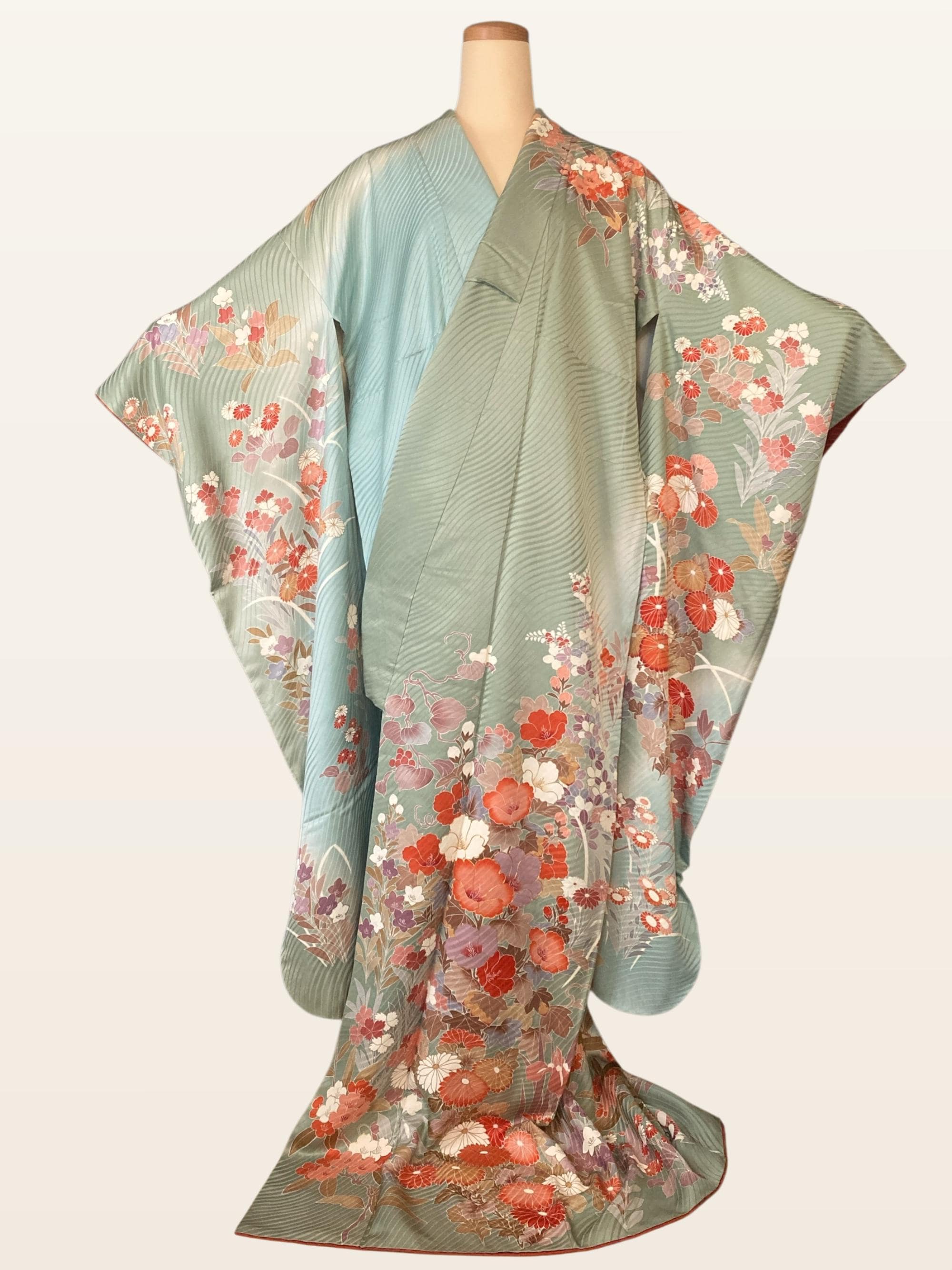 Vintage Kimono Furisode - Etsy