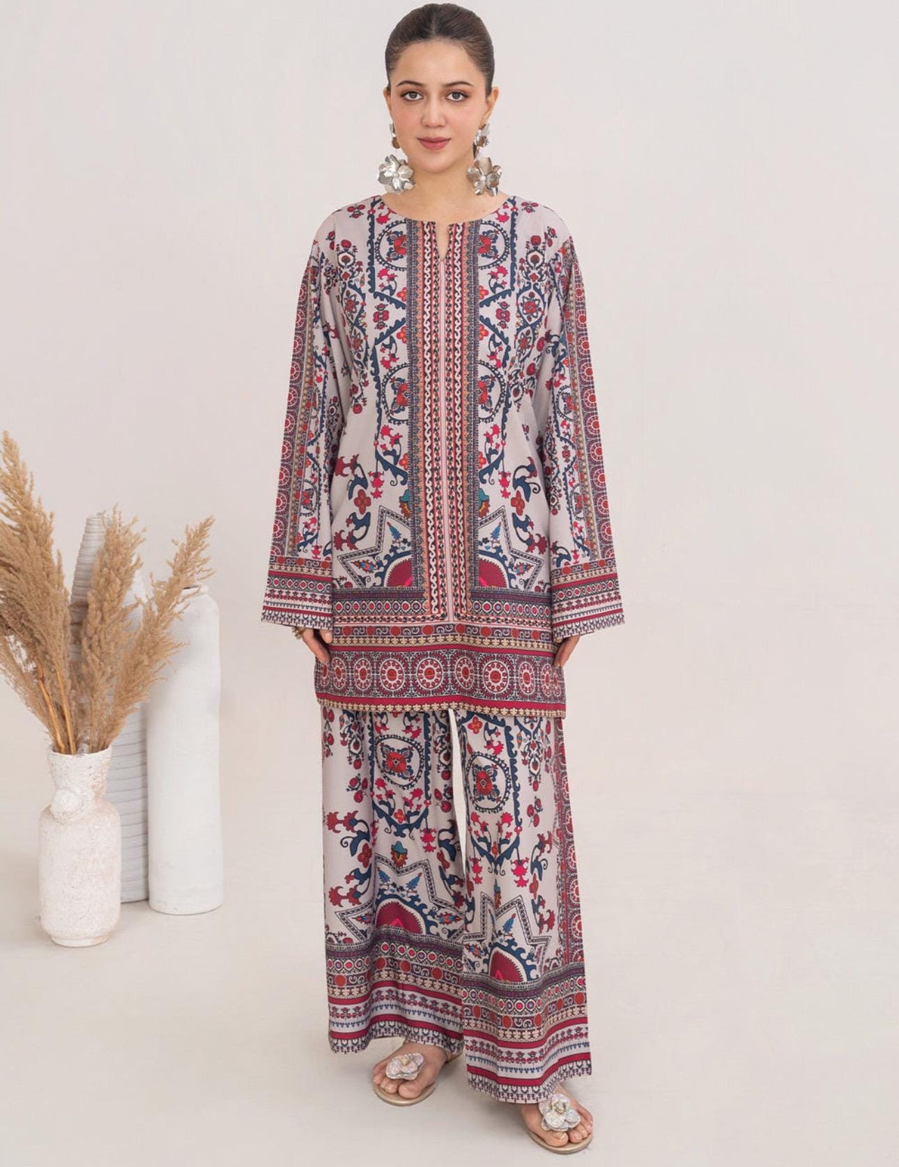knee length dresses for ladies Bangladeshi Meski (Maxi)