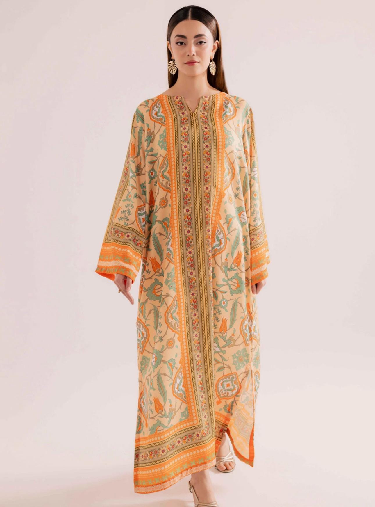 turkish formal dresses online Chic Floral Sequin Maxi Maroon Turkish Kaftan Formal Dress 36