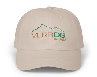 VERB.DG Unisex Hat to Show your Support for Growing the Game - Disc Golf Earth Tones