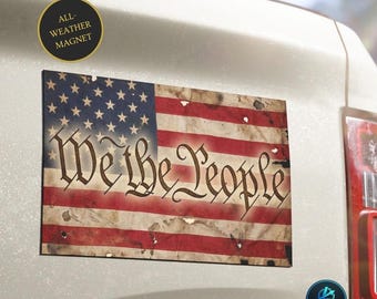 We, die Leute USA Flagge Auto Aufkleber, Amerikanische Verfassung Aufkleber, 4. Juli Aufkleber