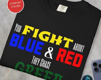Libertarian Politics T-shirt, Political Humor Tee, Govt Protest Shirt, Money Printing Top