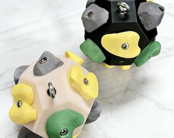 3D gedruckter Boulder Block - tragbares Geschenk für Kletterer, Kletterer