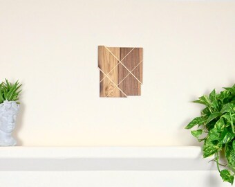 Abstract Wood Art Panel. #A06