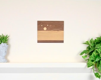 Minimalist Wood Art Panel. #A16
