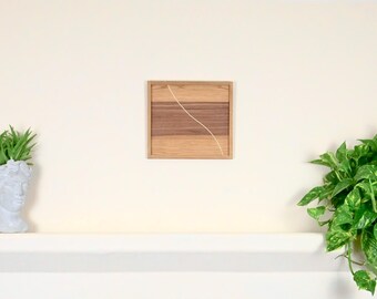 Minimalist Wood Art Panel. #A13