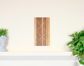 Abstract Wood Art Panel. #A09