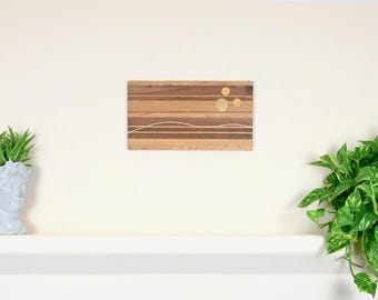 Abstract Wood Art Panel. #A20