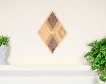 Diamond shaped Wood Grain Plank Art. #A04