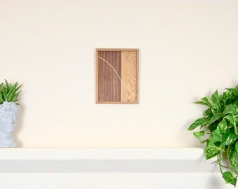 Minimalist Wood Art Panel. #A14
