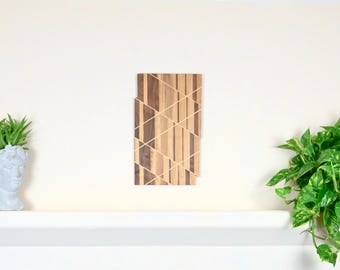 Abstract Wood Art Panel. #A05