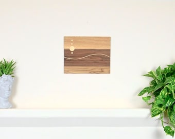 Minimalist Wood Art Panel. #A15