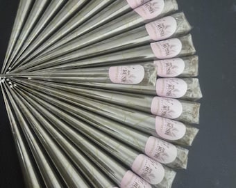 Natürliche Bio-Henna-Zapfen