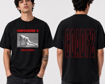 Vintage 00s MADONNA Confession Tour Cross Tee - Etsy