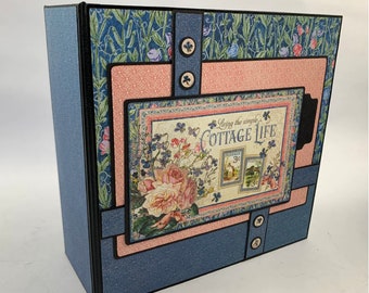 Álbum Cottage Life Square Álbum PDF Tutorial
