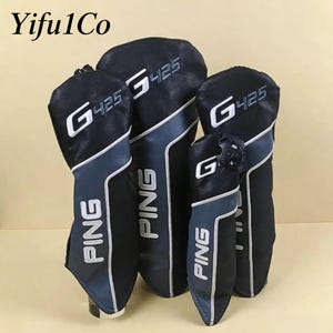 PING G425 Golf Club Headcovers Driver Fairway Woods Hybrid Cover Head Covers Set