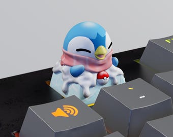 Capuchon de touche Winter Penguin – Clavier mécanique artisanal pour la fonte des neiges (fichier STL)