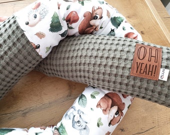Yunteng Shop Bettgitter Bettumrandung Babybett Baby Nestchen Bettumrandung Weben Geflochtene Sto/ßf/änger Dekoration f/ür Krippe Kinderbett Size : 100CM