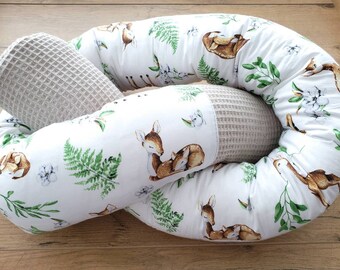 Yunteng Shop Bettgitter Bettumrandung Babybett Baby Nestchen Bettumrandung Weben Geflochtene Sto/ßf/änger Dekoration f/ür Krippe Kinderbett Size : 100CM
