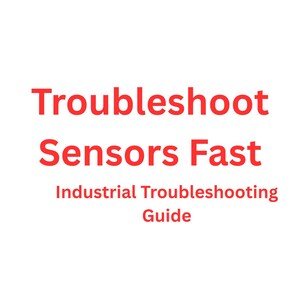 Guida alla risoluzione dei problemi del sensore di prossimità – Diagramma di flusso per la manutenzione industriale – Tabella diagnostica dei sensori PLC – Foglio riassuntivo per i tecnici