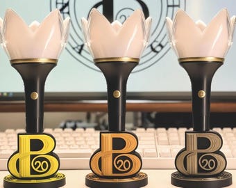 Support pour lightstick BIGBANG 20e anniversaire, présentoir imprimé en 3D