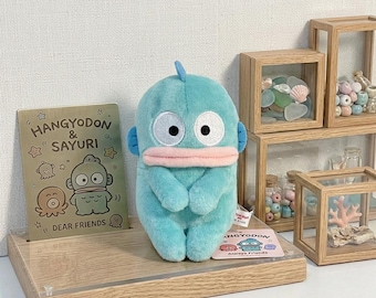 Funny Blue Fish Plush Keychain, Funny Stuffed Animal Bag Charm, Kawaii Fish Key Ring for Backpack Purse Keys Luggage