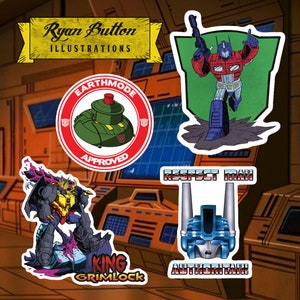 Transformatoren-Autobot Sticker Pack