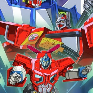Transformers: Robots In Disguise A4 Print