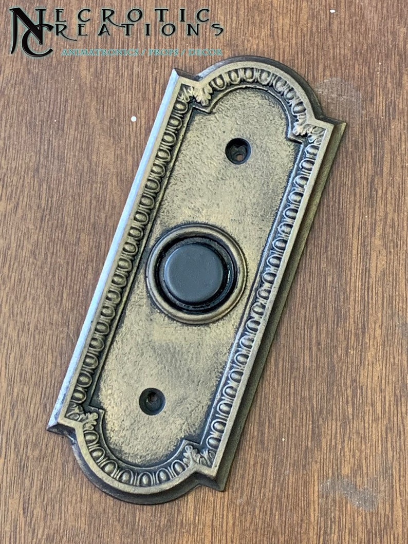 Vintage Elevator Single Button Call Button Replica Etsy