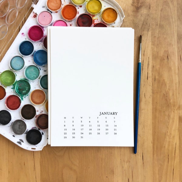 2024 5x7 Calendar Etsy