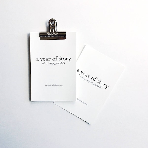 Ideas para escribir cartas a los abuelos: Un año de historias (minilibros imprimibles)