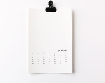 2025 Calendar 4x6 Sunday-Saturday Monthly Printable