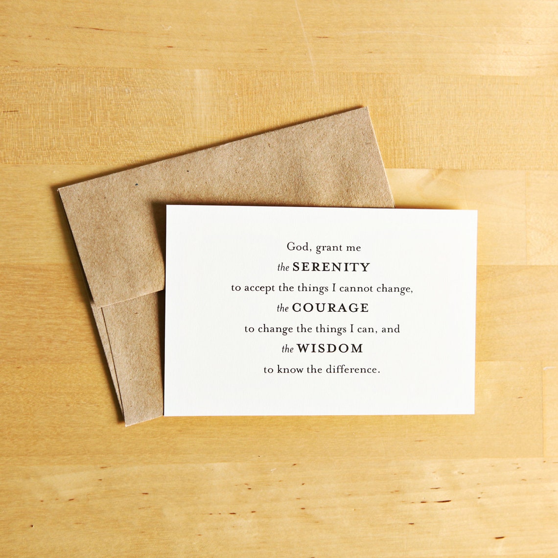 serenity prayer 8x10 printable art inspirational print aa etsy