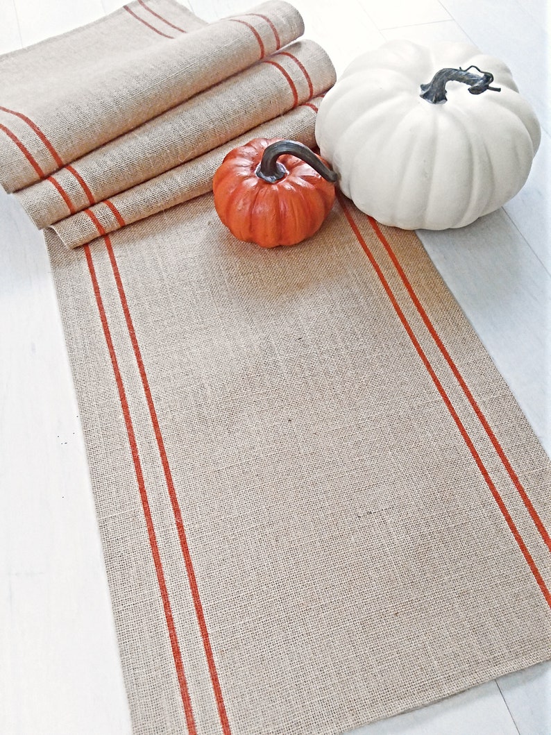 Rustic Fall Table Runner Farmhouse Table Runner Farmhouse Etsy