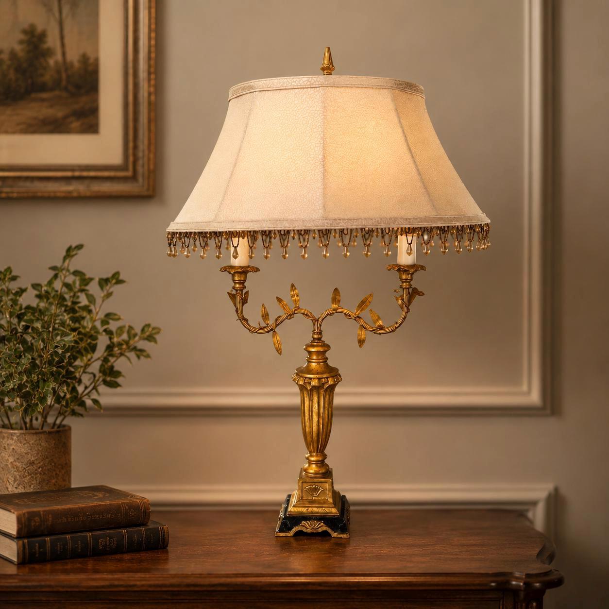 French vintage lamp - Etsy 日本