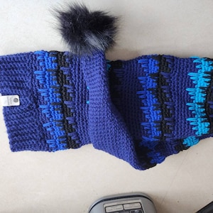 Long winter hat stocking cap handmade hat handmade winter hat hand knit stocking hat elf hat custom made to order winter hat
