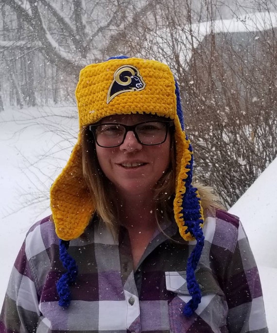 los angeles rams winter hat