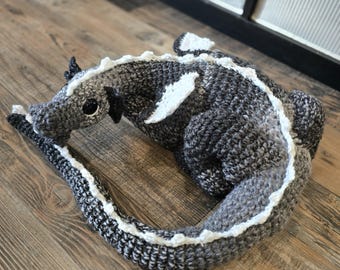 Crochet Dragon Stuffed Animal Handmade Gift / Cute Plushie Dragon Animal / Baby Dragon Stuffed Toy / Birthday Gifts for Teens or Adults