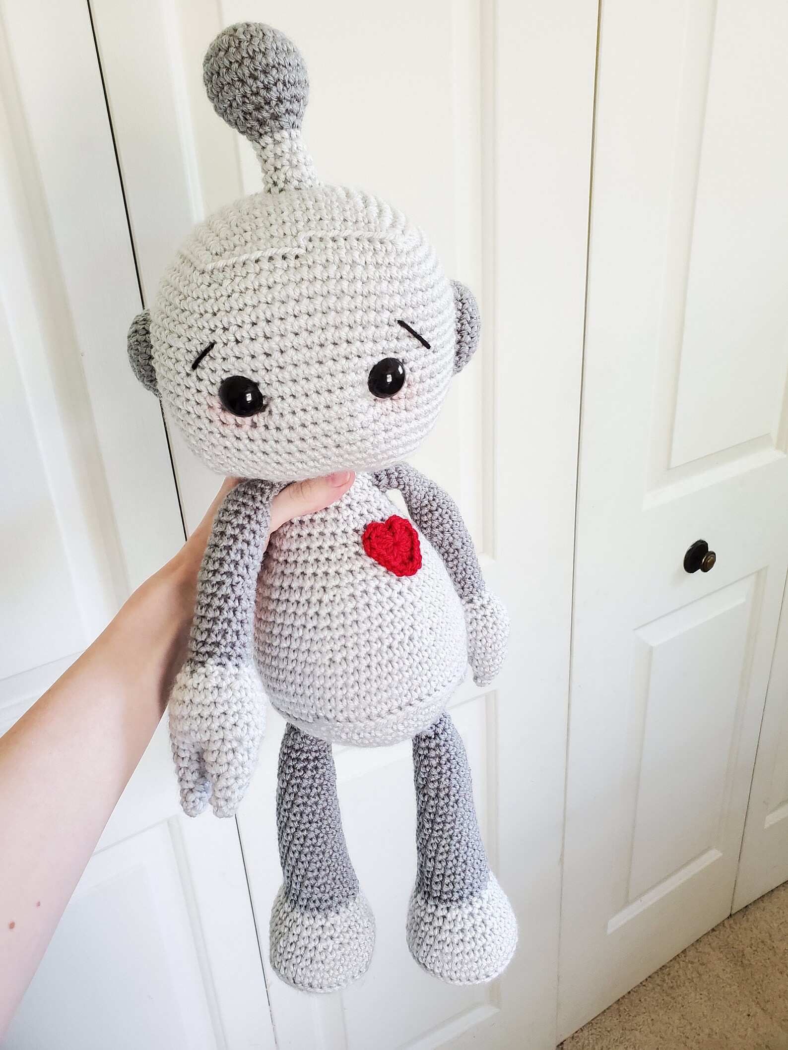 Robot Stuffed Animal for Anxiety Relief / Cute Robot Stuffed Etsy