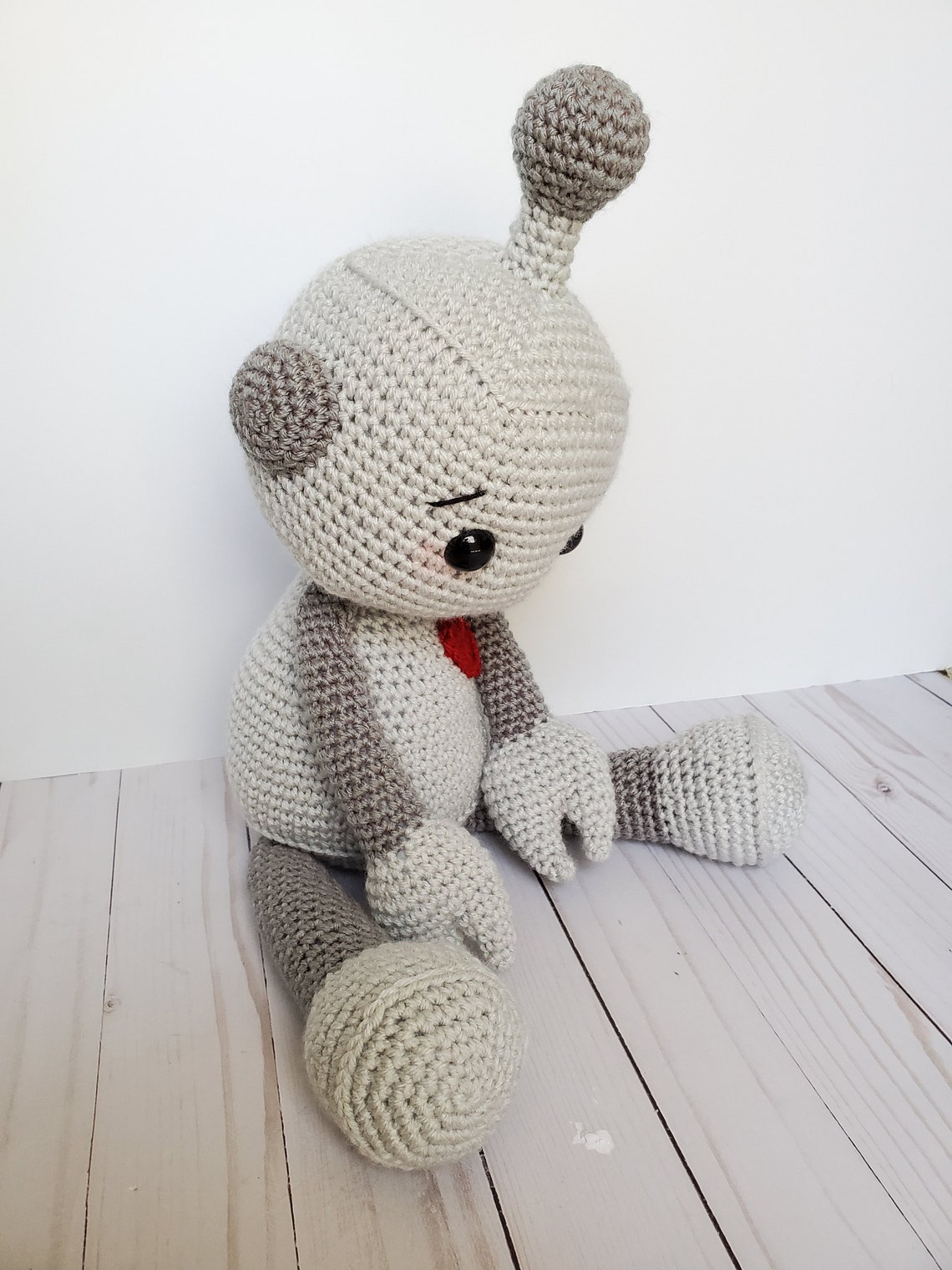 Robot Stuffed Animal for Anxiety Relief / Cute Robot Stuffed Etsy