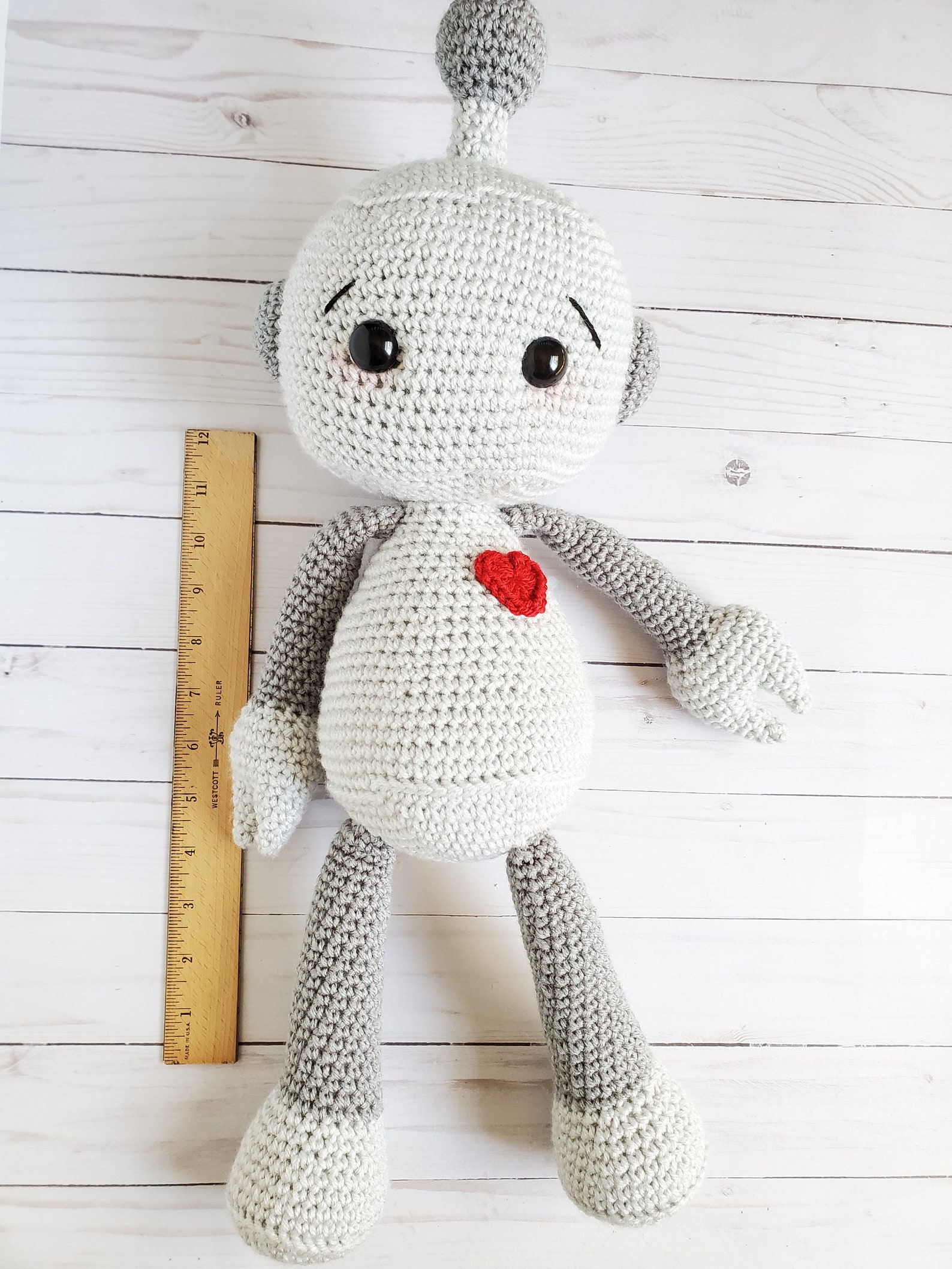 Robot Stuffed Animal for Anxiety Relief / Cute Robot Stuffed Etsy