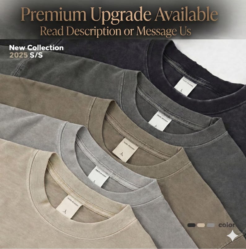Stacked neutral-color t-shirts shown as an example of our premium blank option. Premium upgrade available—see description or message us.
Pop culture graphic tshirt with funny quote/character-style print, unisex premium cotton tee, viral meme gift idea, perfect for fans, birthday or holiday present, casual streetwear, great for matching outfits, available in multiple sizes.