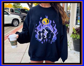 Hercules Megara Silhouette Retro Shirt Disney Couple Matching Disneyland Family Trip Tee | Unisex Adult Kid Cotton T-Shirt Hoodie Gift GU479