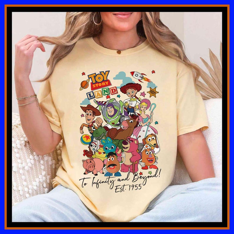 Disney Toy Story Shirt Disney World Toy Story Shirt Toy Story Disney Family Tee Disney Movie Characters Tee Disney Pixar Gift Tee
