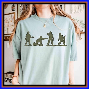 Funny Toy Story Soldiers Shirt Disney Group Shirt Andy's Team Toy Story Shirt Disneyworld Shirt Disney Fan Gifts