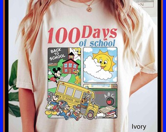 Disney Mickey Nephews School Bus Goofy Driving Shirt Funny Kids Disney Family Tee Gift | Unisex Adult Kid Cotton T-Shirt Hoodie Gift GU305