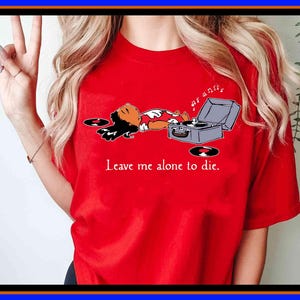 Funny Lilo Leave Me Alone Comfort Colors Shirt Retro Disney Lilo and Stitch T-Shirt Disneyland Trip Walt Disney World Birthday Girl Gift