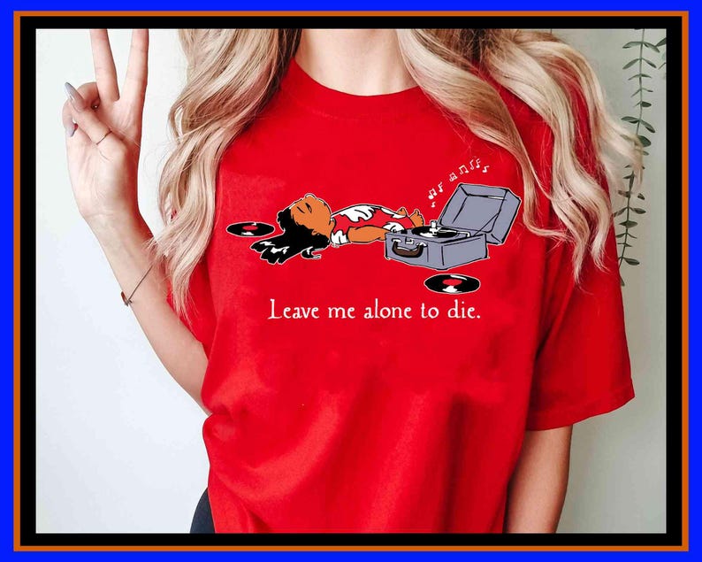 Funny Lilo Leave Me Alone Comfort Colors Shirt Retro Disney Lilo and Stitch T-Shirt Disneyland Trip Walt Disney World Birthday Girl Gift