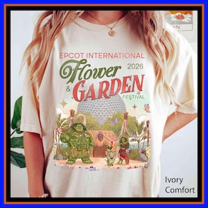 Vintage Moana Te Fiti Maui Plants Festival T-Shirt Disney Epcot International Flower And Garden Festival 2026 Shirt Wdw Family Trip Tee